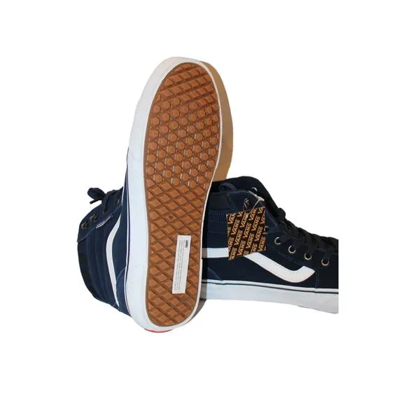 NEW MEN'S SZ 11 13 VANS FILMORE HI VANSGUARD SUEDE SNEAKERS BLUE‎ WHITE