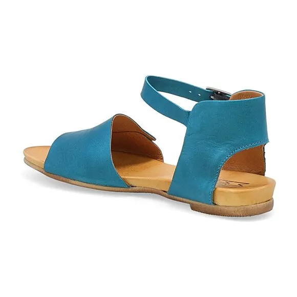 NEW MIZ MOOZ Leather Antony Sandals blue for women 367tn