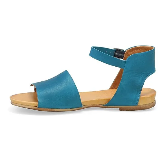 NEW MIZ MOOZ Leather Antony Sandals blue for women 367tn