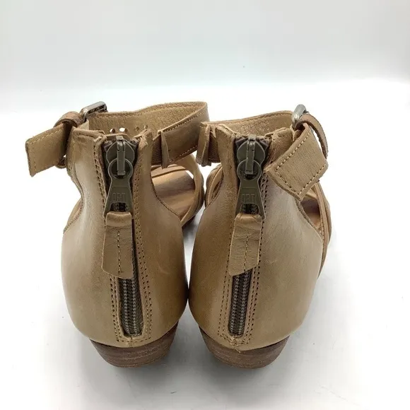 NEW Miz Mooz Leather Heeled Sandals - Cassie