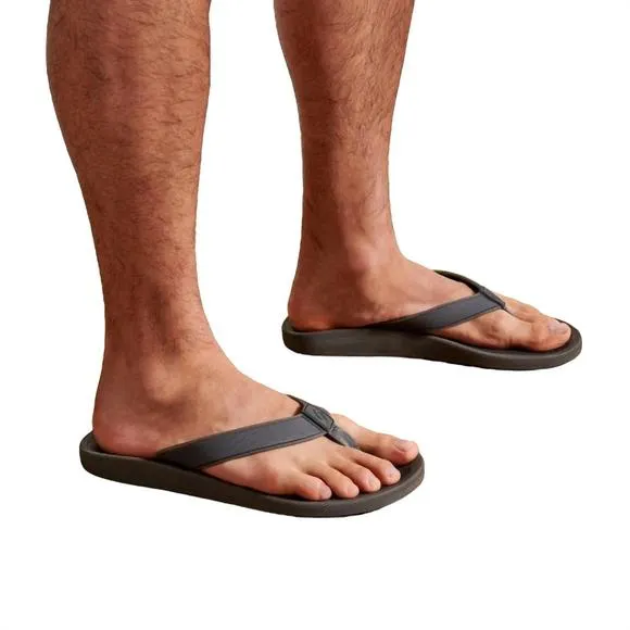 NEW OLUKAI men's koko'o sandals in pavement
