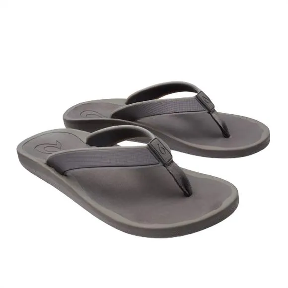 NEW OLUKAI men's koko'o sandals in pavement
