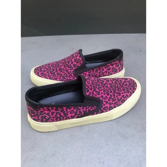 NEW SAINT LAURENT  Women's Venice Low Top pink Sneakers size 41
