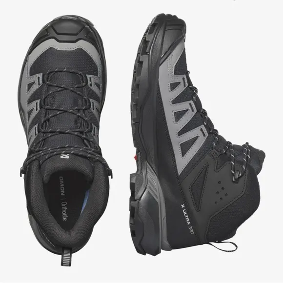 NEW Salomon Ultra 360 Mid Boots size 10.5 Mens Waterproof  Black