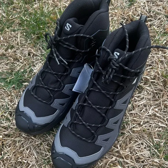 NEW Salomon Ultra 360 Mid Boots size 10.5 Mens Waterproof  Black