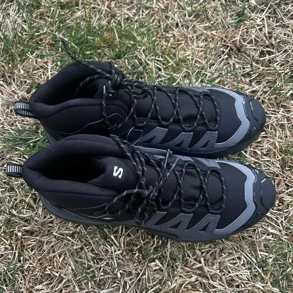 NEW Salomon Ultra 360 Mid Boots size 10.5 Mens Waterproof  Black