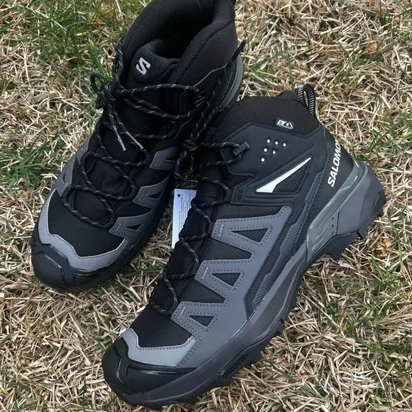 NEW Salomon Ultra 360 Mid Boots size 10.5 Mens Waterproof  Black