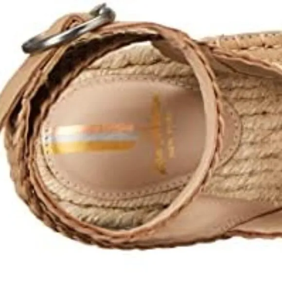 NEW SAM EDELMAN Dakota Braided Leather Sandals Natural color for women 253