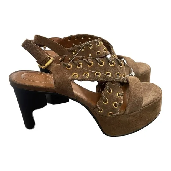New! See by Chloe Suede Slingback Sandals