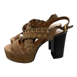 New! See by Chloe Suede Slingback Sandals