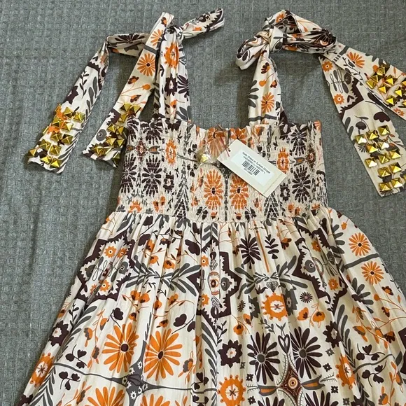 NEW SHERIDAN FRENCH kelly dress in turkish ginger