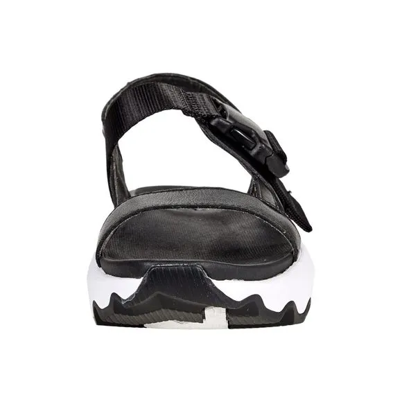 NEW Sorel Size 10 Women's Kinetic Impact Slingback Sandals - Black/ White