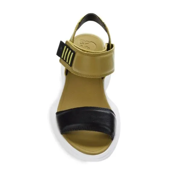 NEW Sorel Size 9 Women's Explorer Leather Sandals - Olive Shade