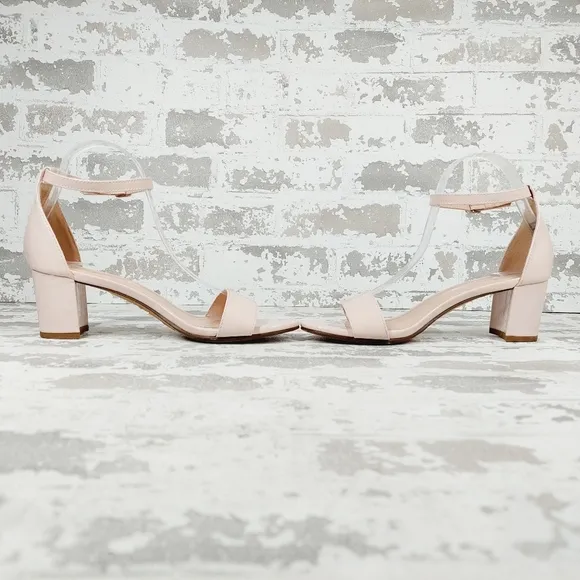 New Steve Madden Carrson Pink Ankle Strap Heleed Sandal K792