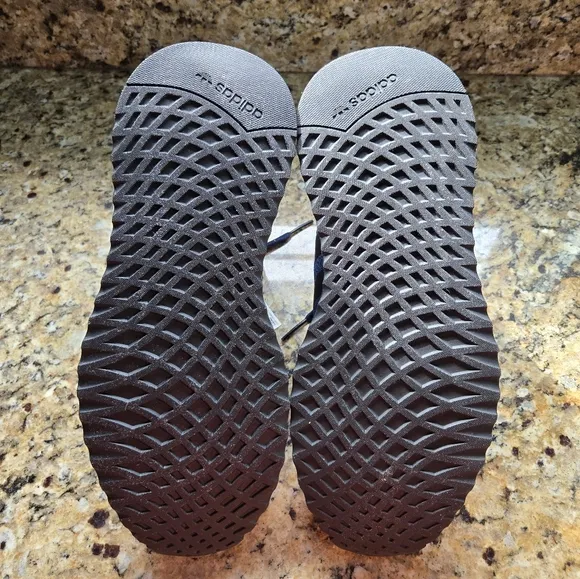 New With Tags Adidas Blue and White Sneakers with Chunky Sole