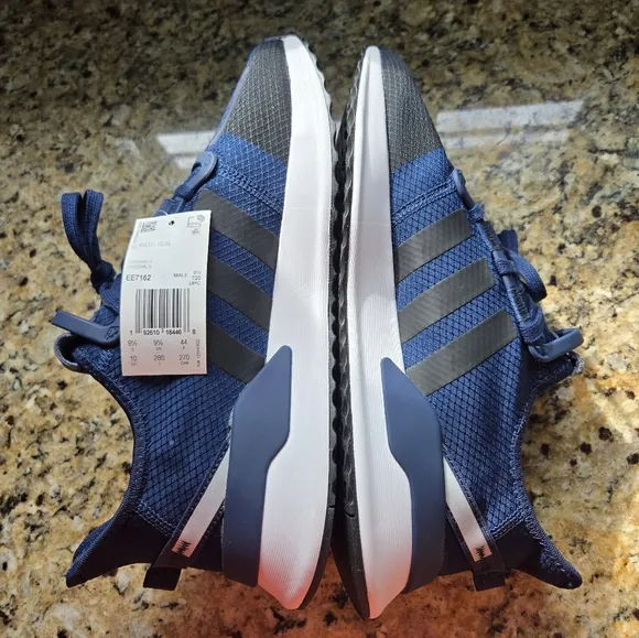 New With Tags Adidas Blue and White Sneakers with Chunky Sole