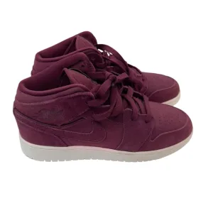 New with tags Nike Air Jordan Retro 1 Mid Bordeaux Shoes Kids Sneakers no box