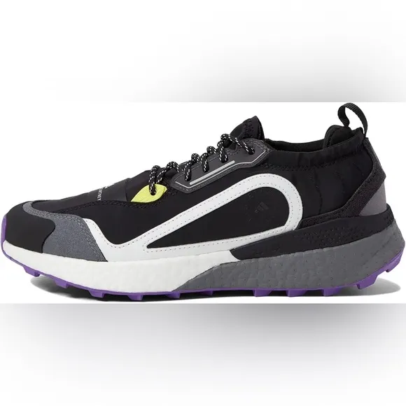 NEW⚠️Adidas by Stella McCartney Outdoorboost 2.0 Black/Purple/Yellow Size 8