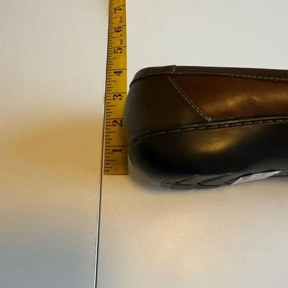 NEW Clarks Ashland Bubble Two Tone Brown Slip On Loafer Sz 7.5 Academia, Preppy