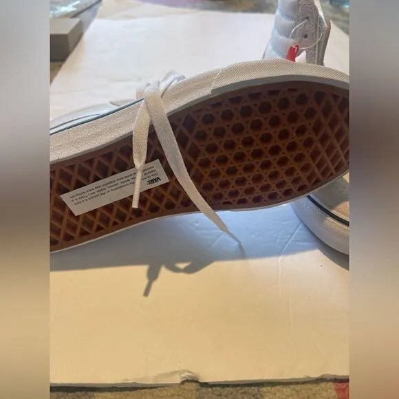 NEW FREE PEOPLE X VANS SK8 HI TOP SNEAKERS CLOUD 7.5