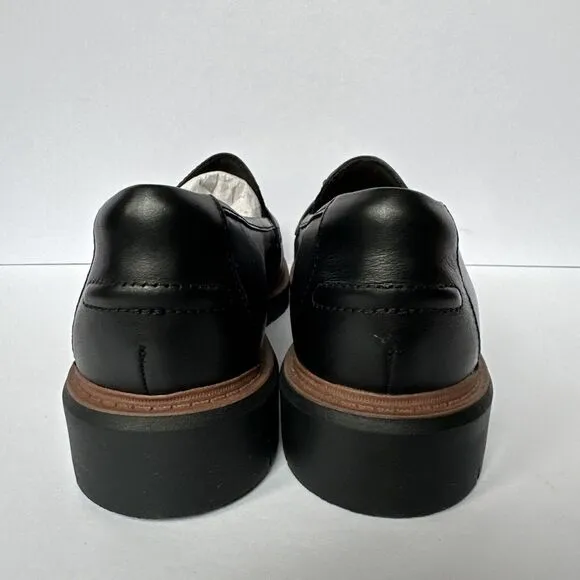 NIB Clarks Westlynn Bay Black Leather Slip-On Loafers Size 8.5