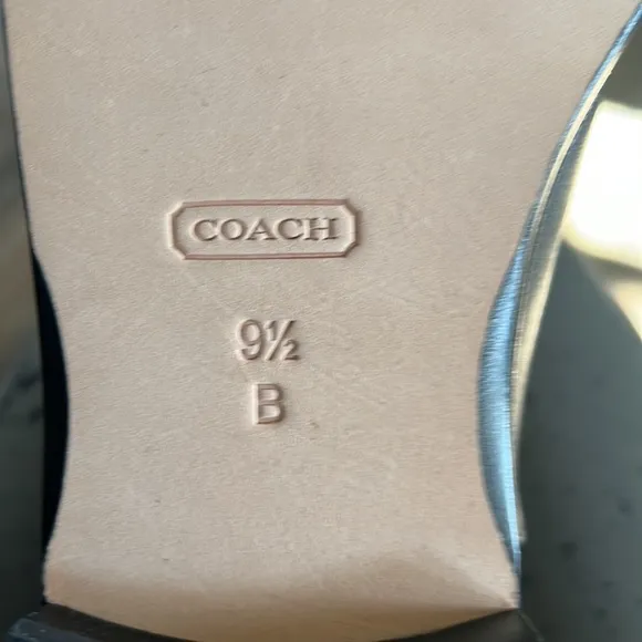 NIB Coach Cayden Smooth Nappa pull on black leather boots!