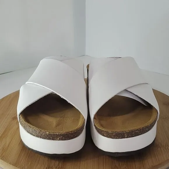 NIB Free People Sidelines Flatform Sandals Made in Spain Women's Size  EU 39