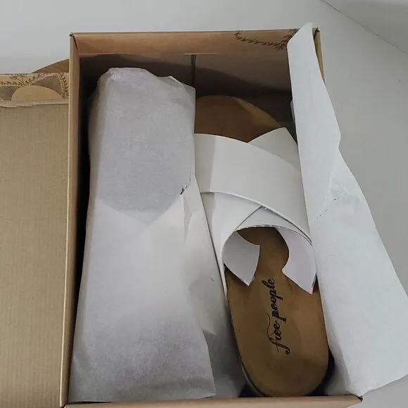 NIB Free People Sidelines Flatform Sandals Made in Spain Women's Size  EU 39