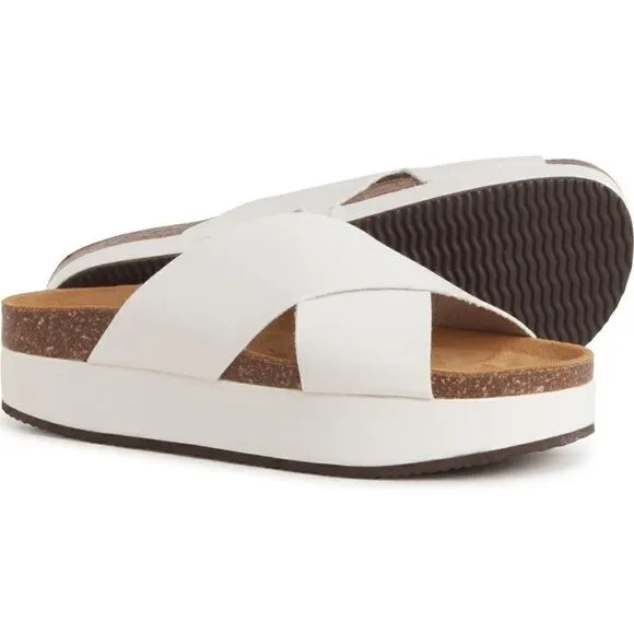 NIB Free People Sidelines Flatform Sandals Made in Spain Women's Size  EU 39