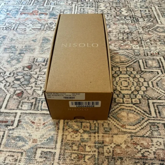 NIB NWT Nisolo Bea Mary Jane Flat