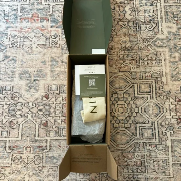 NIB NWT Nisolo Bea Mary Jane Flat