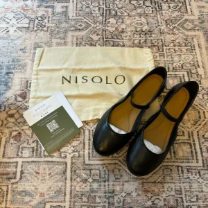 NIB NWT Nisolo Bea Mary Jane Flat