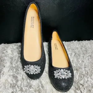 NIB Badgley Mischka Kids Amber Bling Flats