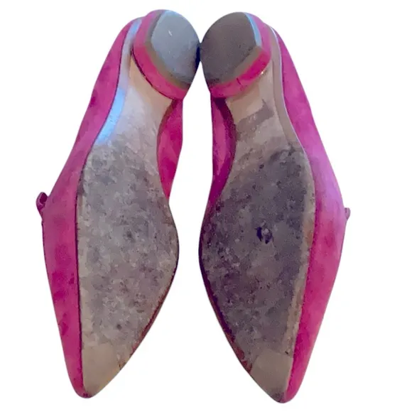Nicholas Kirkwood Beya Suede Point Toe Flat Loafers Slip On Vacation Italy