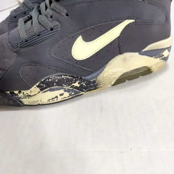 Nike 2012 Air Force 180 RARE Mid Glow In The Dark Sneakers Men's Shoe Sz 10