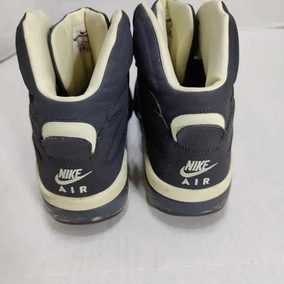 Nike 2012 Air Force 180 RARE Mid Glow In The Dark Sneakers Men's Shoe Sz 10
