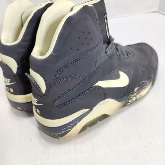 Nike 2012 Air Force 180 RARE Mid Glow In The Dark Sneakers Men's Shoe Sz 10