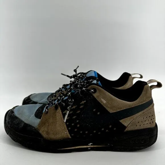 Nike ACG Alder Sneakers Water Resistant Suede Phylon Air-Sole Blue Khaki 10