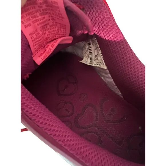 Nike Air Force 1 Low '07 Red &amp; Purple Size 4.5 youth Valentine's Day Style