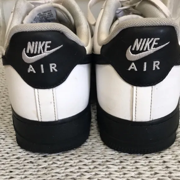 Nike Air Force 1 Low Black Sole