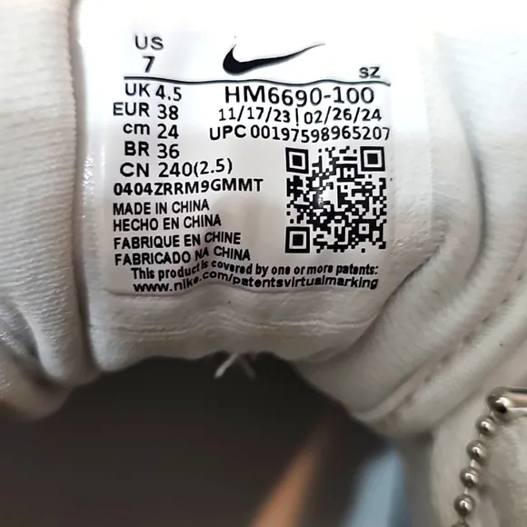 Nike Air Force 1 x Jacquemus Sail And Summit White Low-Top Sneakers 7