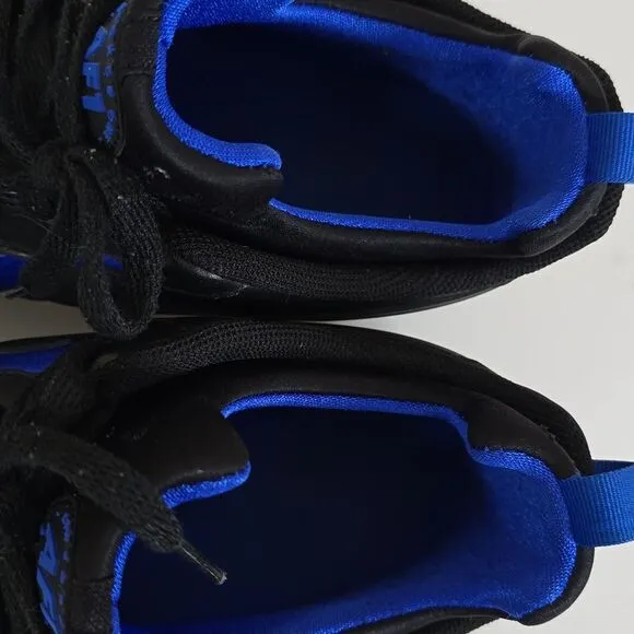 Nike Air Force Sneakers with Blue Accents
