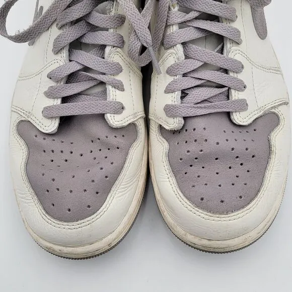 Nike Air Jordan 1 Retro Low OG Atmosphere Gray Sneakers Men's size 10.5