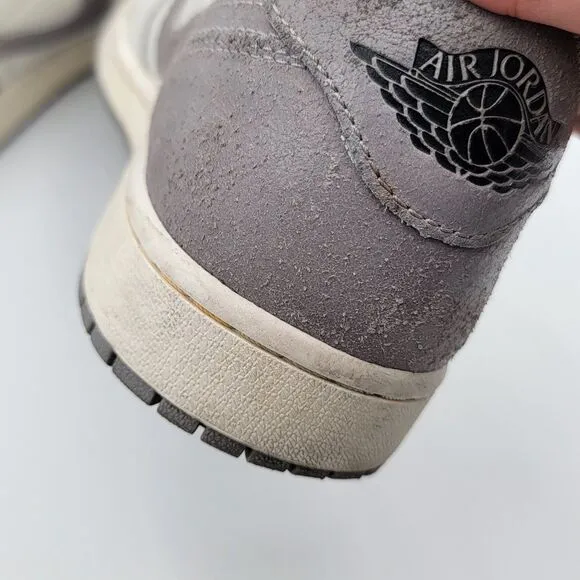Nike Air Jordan 1 Retro Low OG Atmosphere Gray Sneakers Men's size 10.5