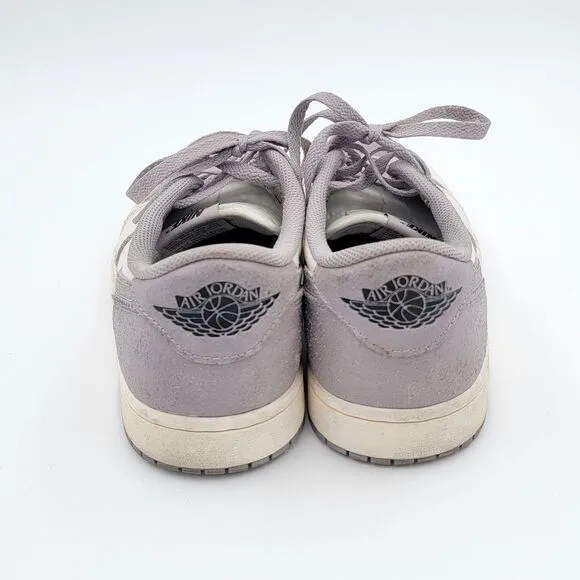 Nike Air Jordan 1 Retro Low OG Atmosphere Gray Sneakers Men's size 10.5