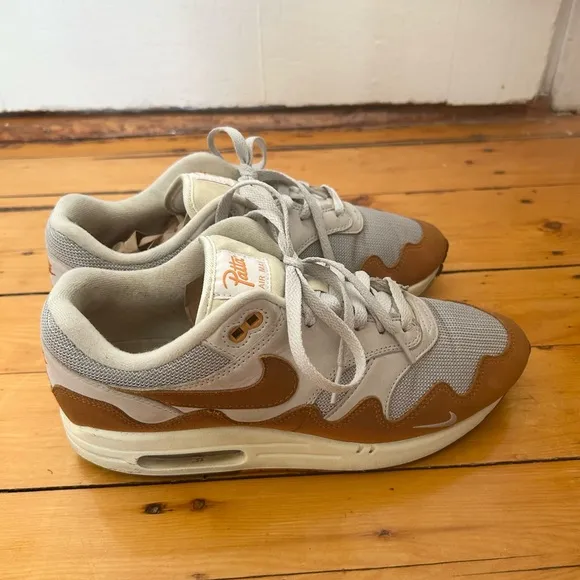Nike Air Max 1 “PATTA” Burnt Orange Rust Sneakers