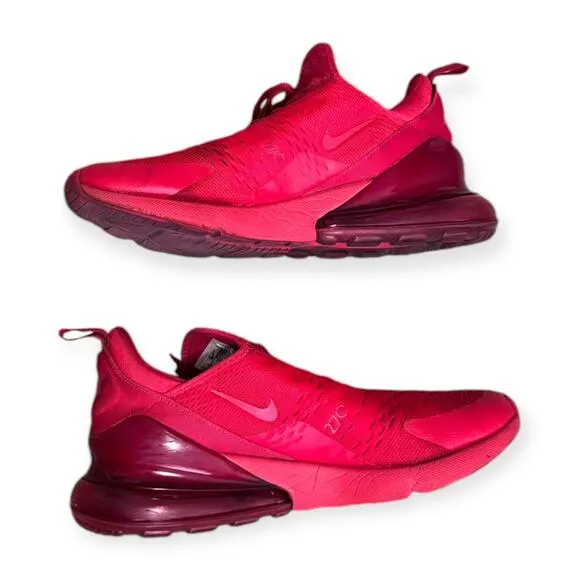 Nike Air Max 270 University Red Sneakers Men's Size 11.5