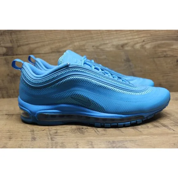 Nike Air Max 97 Hyperfuse men's dynamic blue 518160 athletic sneakers 10