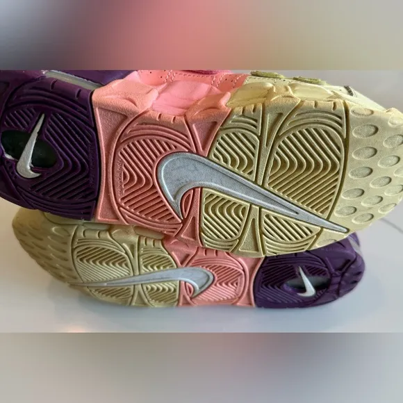 Nike Air More Uptempo Tri-Color Lucky Charms- Nike Sneakers- Youth 4.5