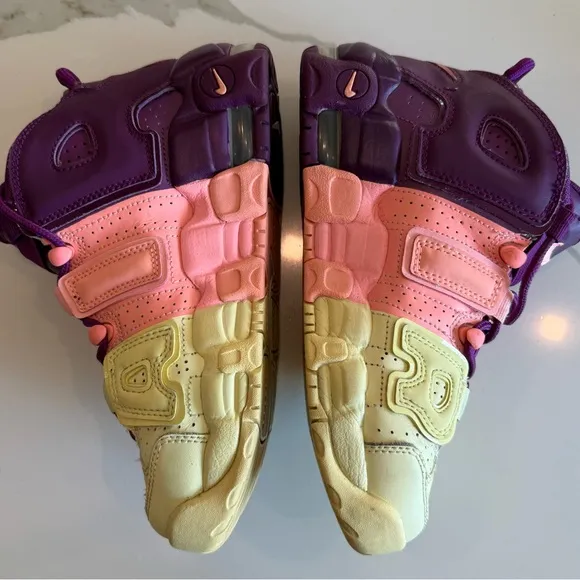 Nike Air More Uptempo Tri-Color Lucky Charms- Nike Sneakers- Youth 4.5
